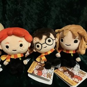 Harry Potter Beanies Plushies Ron Hermione Harry